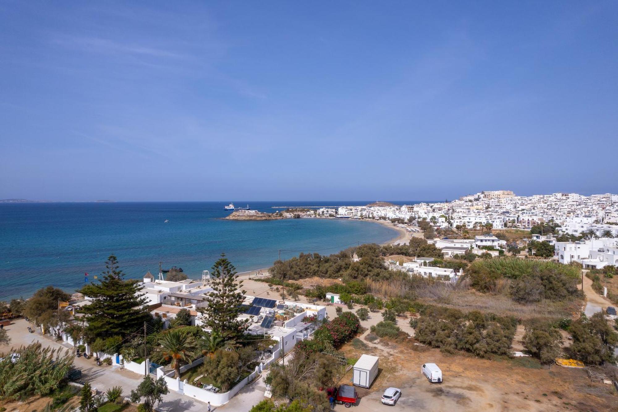 Flisvos Beach Apartments Naxos City Exterior foto